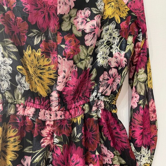 ADELYN RAE Orla Lace Up Ruffle Mini - Size XS - Picture 9 of 9